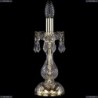 1403L/1-27/G Хрустальная настольная лампа Bohemia Ivele Crystal