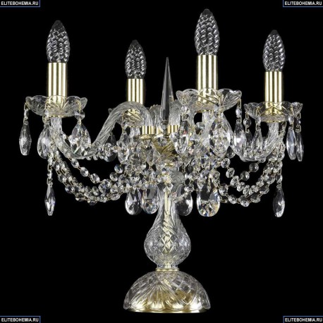 1406L/4/141-39/G Хрустальная настольная лампа Bohemia Ivele Crystal