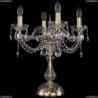 1406L/4/141-47/G Хрустальная настольная лампа Bohemia Ivele Crystal