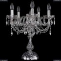 1406L/5/141-47/Ni Хрустальная настольная лампа Bohemia Ivele Crystal
