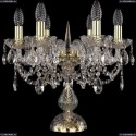 1406L/6/141-39/G Хрустальная настольная лампа Bohemia Ivele Crystal