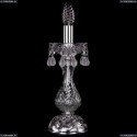 1410L/1-31/Ni/V0300 Хрустальная настольная лампа Bohemia Ivele Crystal