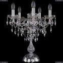 1415L/5/141-47/Ni Хрустальная настольная лампа Bohemia Ivele Crystal