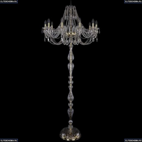 1406T1/10/300-210/G Хрустальный торшер Bohemia Ivele Crystal
