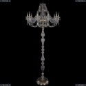 1406T1/10/300-210/G Хрустальный торшер Bohemia Ivele Crystal
