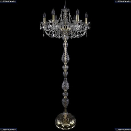 1406T1/6/195-160/G Хрустальный торшер Bohemia Ivele Crystal