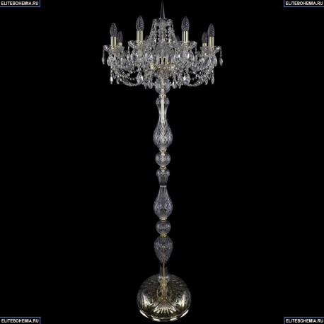 1406T1/8/195-160/G Хрустальный торшер Bohemia Ivele Crystal