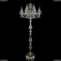 1406T1/8+4/195-165/G Хрустальный торшер Bohemia Ivele Crystal