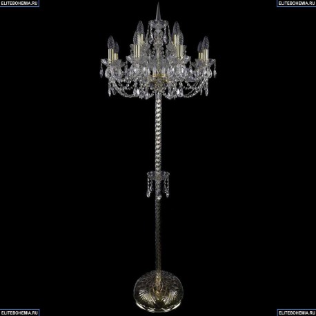 1406T2/8+4/195-165/G Хрустальный торшер Bohemia Ivele Crystal