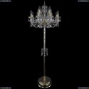 1406T2/8+4/195-165/G Хрустальный торшер Bohemia Ivele Crystal
