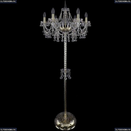 1409T2/6/195-160/G Хрустальный торшер Bohemia Ivele Crystal