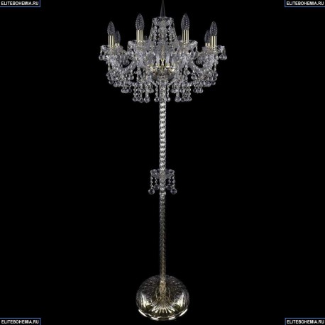 1409T2/8/195-160/G Хрустальный торшер Bohemia Ivele Crystal