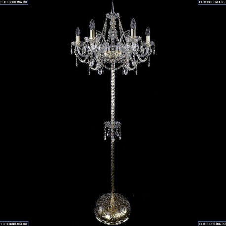 1411T2/6/195-165/G Хрустальный торшер Bohemia Ivele Crystal