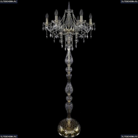 1415T1/6/200-160/G Хрустальный торшер Bohemia Ivele Crystal
