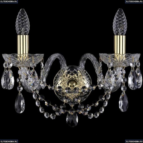 1406B/2/160/G Хрустальное бра Bohemia Ivele Crystal