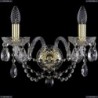 1406B/2/160/G Хрустальное бра Bohemia Ivele Crystal