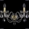 1406B/2/195/XL/G Хрустальное бра Bohemia Ivele Crystal