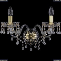 1410B/2/195/XL/G/V0300 Хрустальное бра Bohemia Ivele Crystal