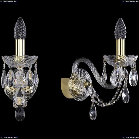 1406B/1/160/G Хрустальное бра Bohemia Ivele Crystal