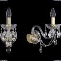 1406B/1/160/G Хрустальное бра Bohemia Ivele Crystal