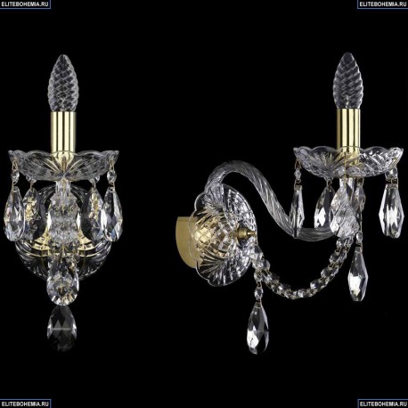 1406B/1/195/XL/G Хрустальное бра Bohemia Ivele Crystal