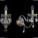 1406B/1/195/XL/G Хрустальное бра Bohemia Ivele Crystal