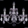 1402B/2+1/160/Ni/Leafs Хрустальное бра Bohemia Ivele Crystal