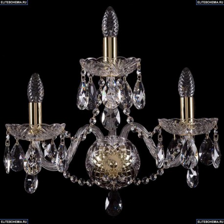 1402B/2+1/195/G Хрустальное бра Bohemia Ivele Crystal