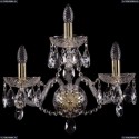 1402B/2+1/195/G Хрустальное бра Bohemia Ivele Crystal