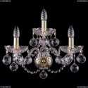 1402B/3/160/G/Balls Хрустальное бра Bohemia Ivele Crystal