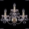 1402B/3/160/G/Balls Хрустальное бра Bohemia Ivele Crystal