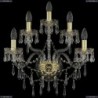 1403B/2+2+1/195/XL/G Хрустальное бра Bohemia Ivele Crystal