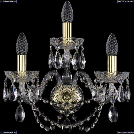 1406B/2+1/160/G Хрустальное бра Bohemia Ivele Crystal
