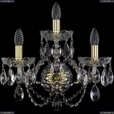 1406B/2+1/160/XL/G Хрустальное бра Bohemia Ivele Crystal
