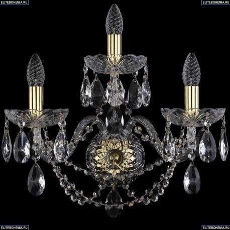 1406B/2+1/195/XL/G Хрустальное бра Bohemia Ivele Crystal