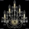 1406B/2+2+1/160/G Хрустальное бра Bohemia Ivele Crystal