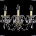 1406B/3/160/G Хрустальное бра Bohemia Ivele Crystal