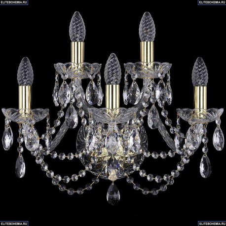 1406B/3+2/160/G Хрустальное бра Bohemia Ivele Crystal