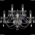 1406B/3+2/195/XL/G Хрустальное бра Bohemia Ivele Crystal