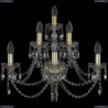 1406B/3+2+1/240/G Хрустальное бра Bohemia Ivele Crystal