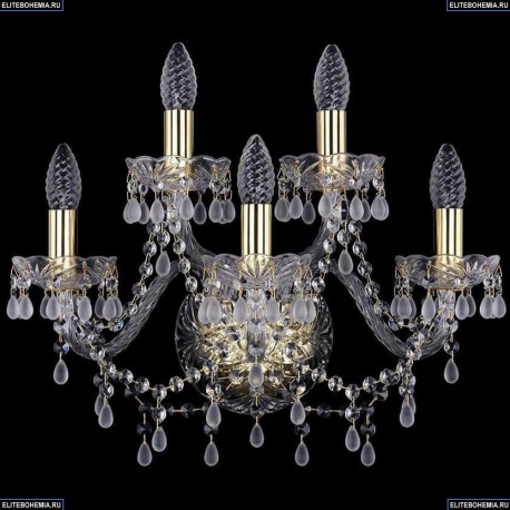 1410B/3+2/160/G/V0300 Хрустальное бра Bohemia Ivele Crystal