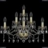 1413B/3+2+1/220/G Хрустальное бра Bohemia Ivele Crystal