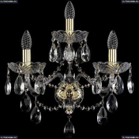1415B/2+1/200/XL/G Хрустальное бра Bohemia Ivele Crystal