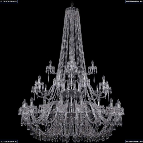 1403/20+10+5/530/h-203/3d/Ni Хрустальная подвесная люстра Bohemia Ivele Crystal