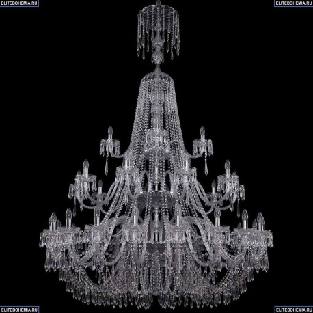1403/20+10+5/530/XL-203/3d/Ni Хрустальная подвесная люстра Bohemia Ivele Crystal