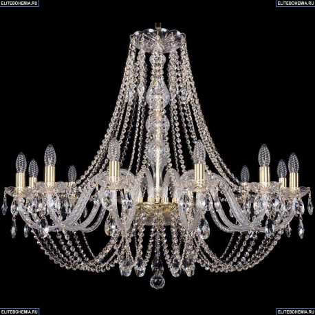 1406/12/360/h-90/G Хрустальная подвесная люстра Bohemia Ivele Crystal