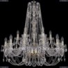 1406/12+6/300/h-90/G Хрустальная подвесная люстра Bohemia Ivele Crystal