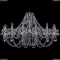 1406/16/400/Ni Хрустальная подвесная люстра Bohemia Ivele Crystal