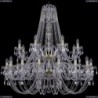 1406/16+8/400/2d/G Хрустальная подвесная люстра Bohemia Ivele Crystal