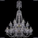 1406/16+8+4/400/XL-162/2d/G Хрустальная подвесная люстра Bohemia Ivele Crystal